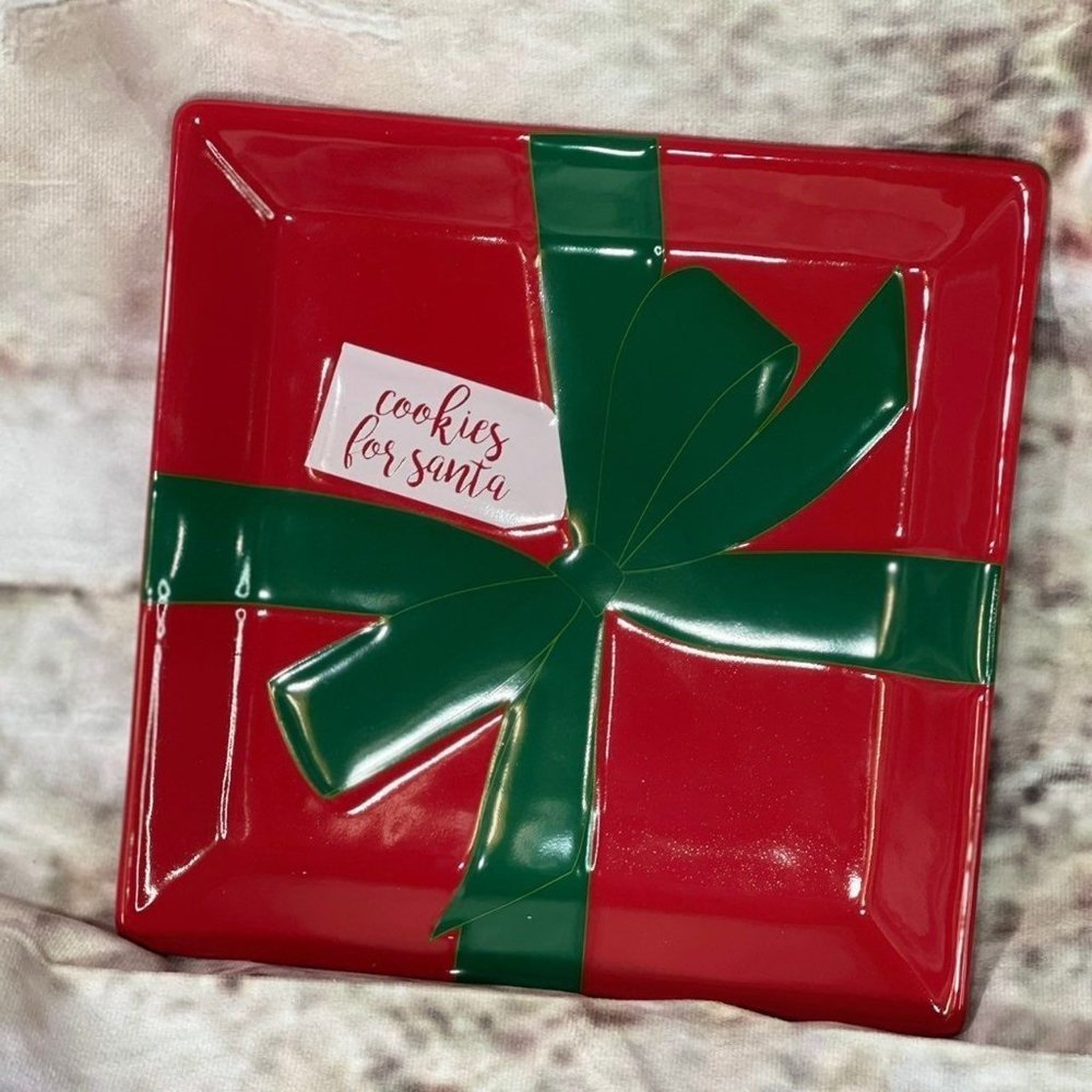 Cookies for Santa plate - Martha Stewart NWT